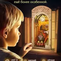 Ночник - конструктор своими руками из дерева &laquo;Поезд&raquo;, подставка - разделитель для книг