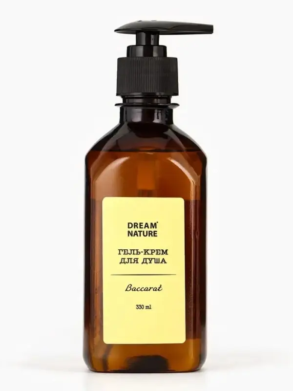 Гель - крем для душа парфюмированный DREAM NATURE baccarat, 330 мл