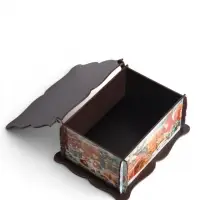 Шкатулка большая  "Козлик винтаж",  20х15х8,5 см