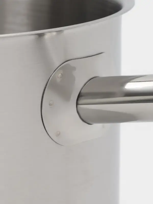 Ковш Hanna Kn&ouml;vell, 6.3 л, d=24, h=14 см, с крышкой, толщина стенки 0.8 мм, индукция, нержавеющая сталь