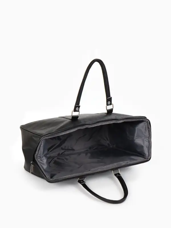 Сумка дор Саквояж, 48*18,5*30, отд на молнии, черный Сумка дор Саквояж, 48*18,5*30, отд на молнии, черный