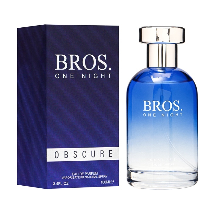 Туалетная вода мужская BROS ONE NIGHT OBSCURE (по мотивам Hugo Boss Bottled Night), 100 мл 1070975 Туалетная вода мужская BROS ONE NIGHT OBSCURE (по мотивам Hugo Boss Bottled Night), 100 мл 1070975