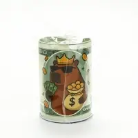 Копилка для денег &laquo;Банка. Капибара&raquo;, металл, 8&times;12 см