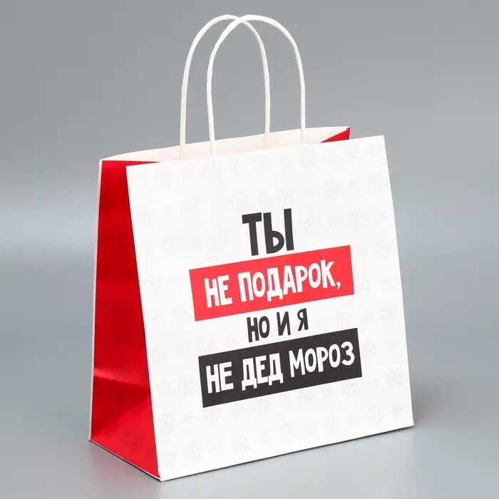 Набор пакетов подарочных новогодних &laquo;Пусть мечты сбудутся&raquo;, 6 шт., 22&times;22&times;11 см