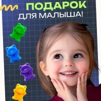 Развивающий набор-сортер &laquo;Мишки&raquo;