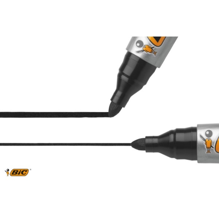 Маркер перманентный 4.9 мм BIC Marking 2000 ECOlutions чёрный, МИКС Маркер перманентный 4.9 мм BIC Marking 2000 ECOlutions чёрный, МИКС