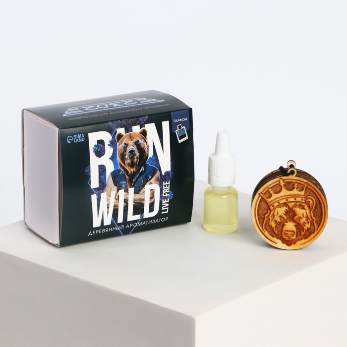 Ароматизатор в автомобиль на 23 Февраля «Медведь», аромат: парфюм Ароматизатор в автомобиль на 23 Февраля «Медведь», аромат: парфюм