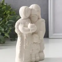 Фигура «Семейный оберег», 14×8.5×6 см, натуральный
