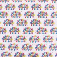 Бумага упаковочная глянцевая «С Днём рождения», 70 × 100 см Бумага упаковочная глянцевая «С Днём рождения», 70 × 100 см