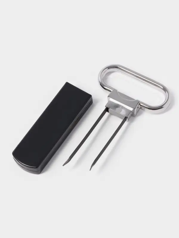 Штопор - открывашка для вина Magistro &laquo;Умница&raquo;, 6.3&times;0.7&times;11.3 см, нержавеющая сталь