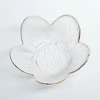 Салатник фигурный &laquo;Цветок&raquo;, 280 мл, 16&times;7.7 см, стекло