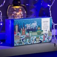 Гирлянда &laquo;Бахрома&raquo; 4&times;0.6 м, IP44, белая нить, 180 LED, свечение синее, мерцание белым, 220 В