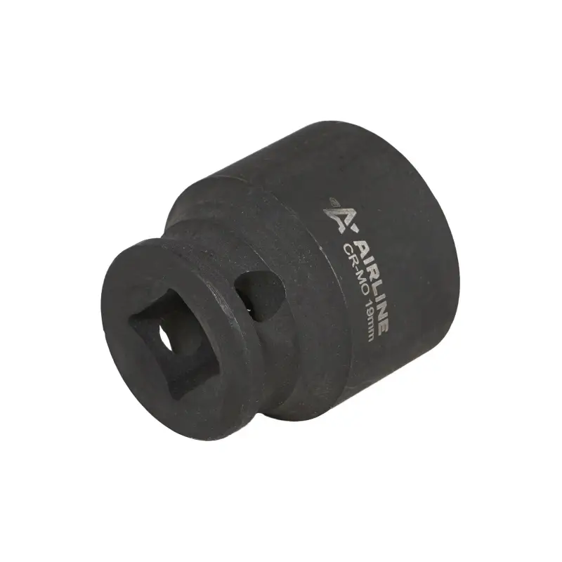 Головка ударная торцевая 3/8"DR шестигранная 19мм, L=30мм