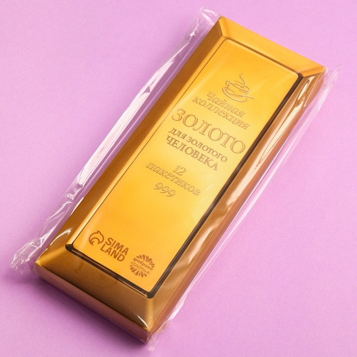 Чай подарочный «Золото» 3 вкуса, 12 пакетиков x 1,8 г. Чай подарочный «Золото» 3 вкуса, 12 пакетиков x 1,8 г.