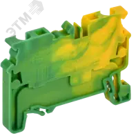 ARMAFIX Клемма пружинная CX2.5 PE 2,5мм2 проходная заземляющая IEK