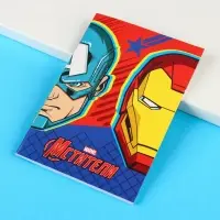 Блокнот А6, 32 л., на скрепке, Мстители