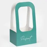 Коробка-переноска для цветов &laquo;Present&raquo;, 17&times;12&times;32 см