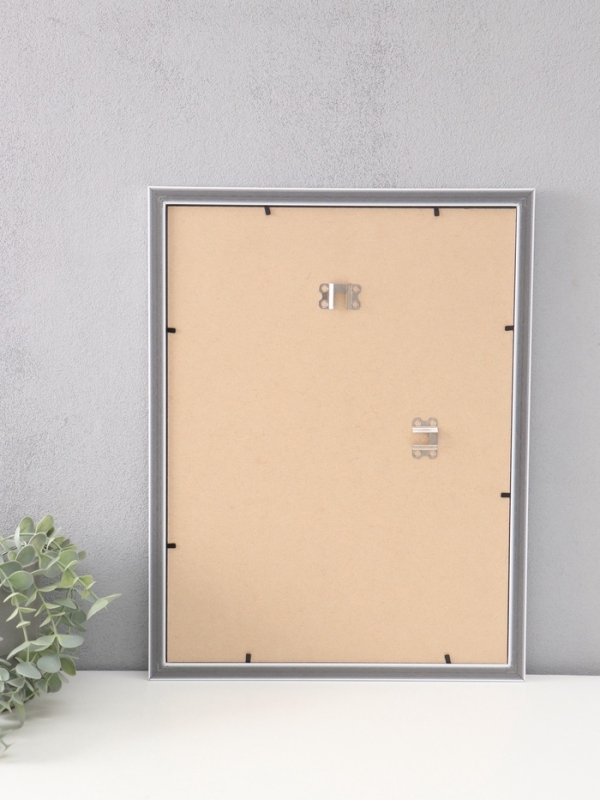 Фоторамка пластик "МИРАМ" 30х40 см, белый, золото