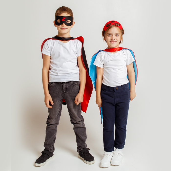 Карнавальный набор «Загадочный мститель»: плащ и маска Карнавальный набор «Загадочный мститель»: плащ и маска