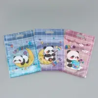 Пакет подарочный, с zip-lock застежкой, &laquo;Панда на луне&raquo;, 15&times;23&plusmn;1 см МИКС