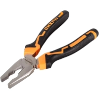 Плоскогубцы (пассатижи),200мм.,никел.,двухкомп. рукоятки Вихрь 73/6/3/8