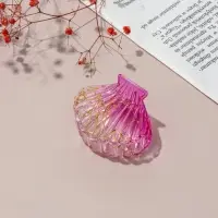 Краб для волос "Артемида" ракушка, 6х4,5 см, микс