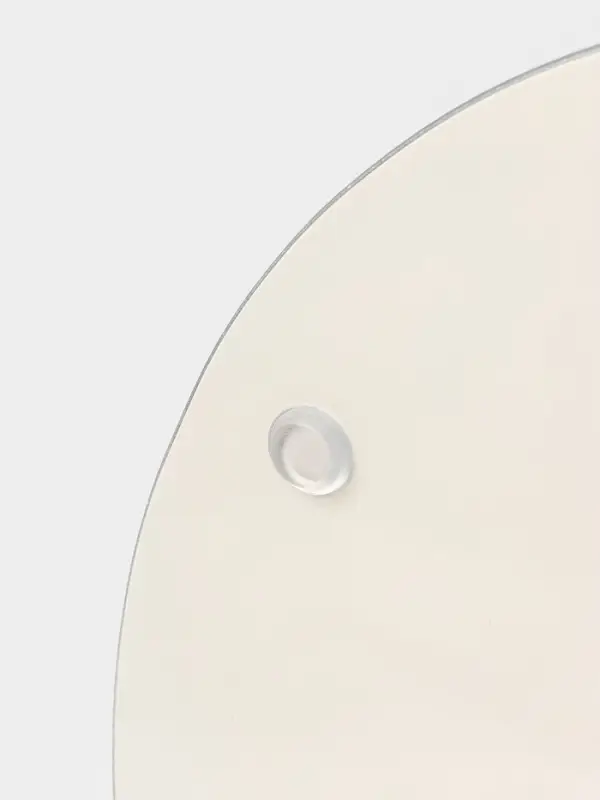 Этажерка-фруктовница круглая Доляна &laquo;Маффин&raquo;, 2 яруса, d=25/20 см, стекло