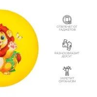 Мяч детский ZABIAKA &laquo;Лев&raquo;, d=22 см