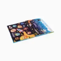 Книжка с окошками "От космоса до морских глубин", Синий трактор