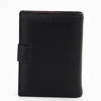 Портмоне мужское на кнопке, 3 в 1, для автодокументов и паспорта, 2 отдела, для карт, для монет, цвет чёрный/кофе Портмоне мужское на кнопке, 3 в 1, для автодокументов и паспорта, 2 отдела, для карт, для монет, цвет чёрный/кофе