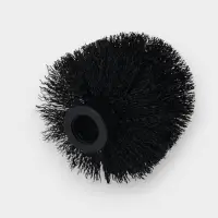 Насадка для ёршика, 7.5&times;8.5 см, полипропилен, чёрная