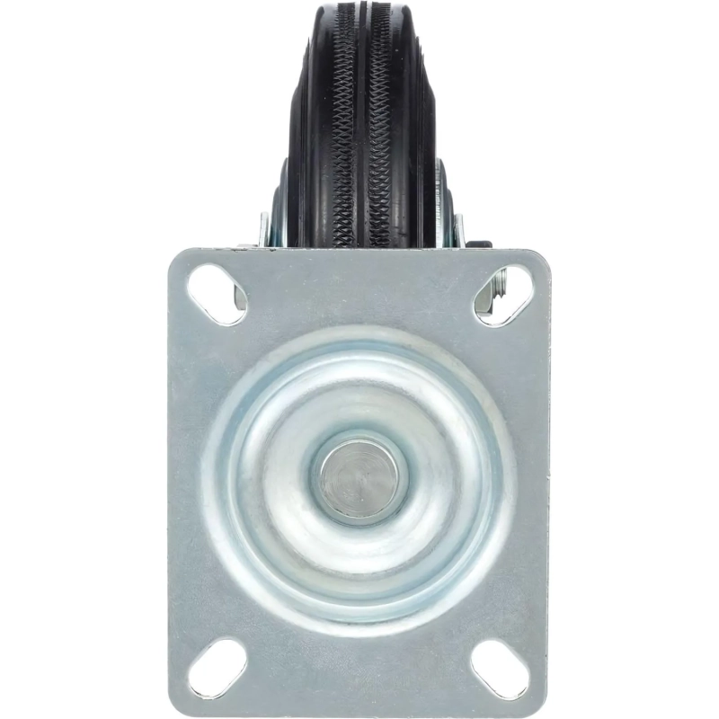 Колесо для тележки повор Стелла-техник 4001-125 д.125мм,г/п 100кг,резин,мет