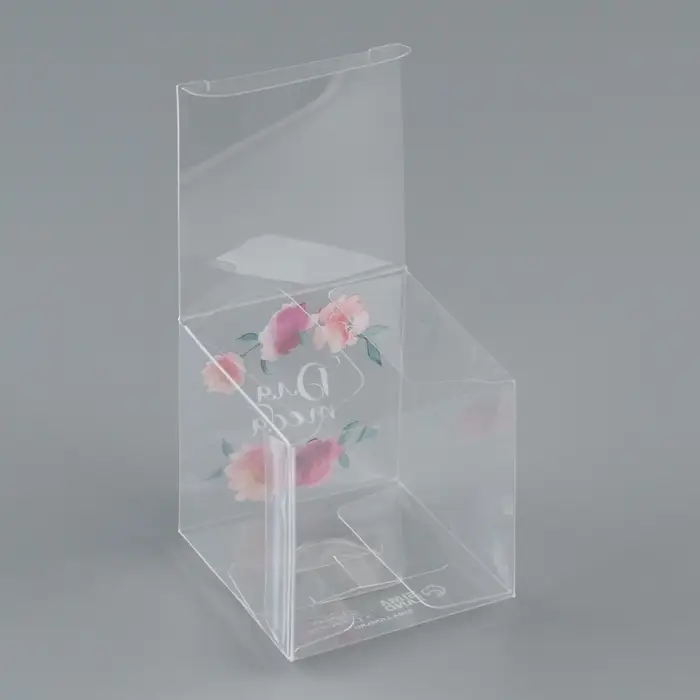 Коробка подарочная пластиковая, упаковка, «Для тебя», 5 х 5 х 5 см Коробка подарочная пластиковая, упаковка, «Для тебя», 5 х 5 х 5 см