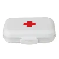 Универсальный бокс тм VETTA, дорожный, 8 отдел., пластик, 10х6х3,5см