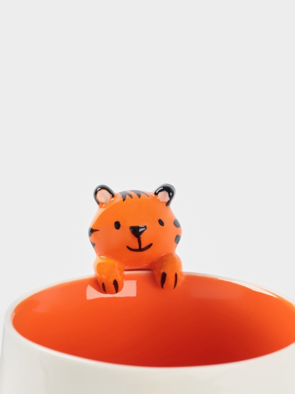 Кружка "Тигренок" 14х9,5х10,5 см
