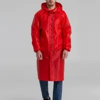 Дождевик со светоотражающими элементами Rainman Blink, красный, размер M