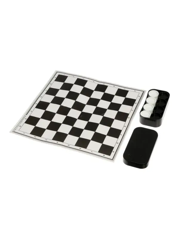 Настольные игры 3 в 1: лото, шашки, домино