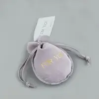 Мешочек подарочный замшевый &laquo;Для тебя&raquo;, серый, тиснение, 9&times;12 см &plusmn; 1.5 см