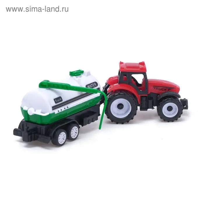 Трактор инерционный «Сельхозтехника», с прицепом Трактор инерционный «Сельхозтехника», с прицепом
