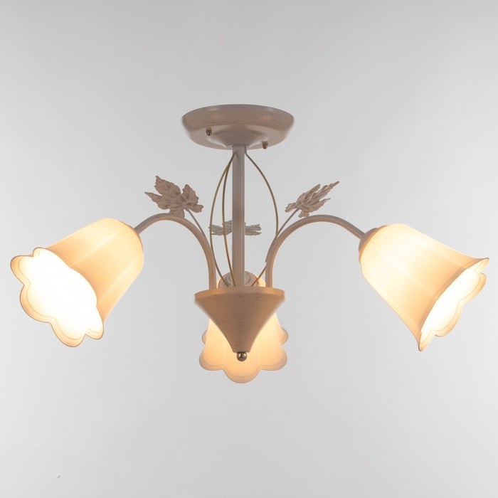 Люстра Люстра "Букет" 3х15Вт Е27 МОДЕЛЬ: BR 00229 белый