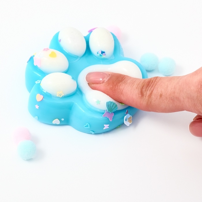 Сквиш антистресс - игрушка «Кошачья лапка», МИКС Сквиш антистресс - игрушка «Кошачья лапка», МИКС