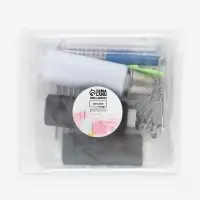 Швейный набор, 31 предмет, в боксе, 7.5&times;7.5&times;2.5 см