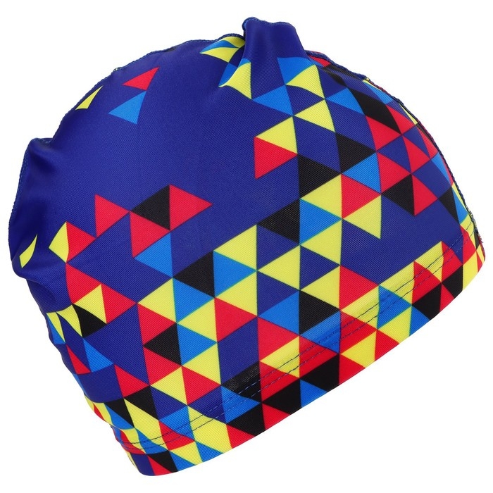 Шапочка для плавания взрослая ONLYTOP, тканевая, обхват 54-60 см Шапочка для плавания взрослая ONLYTOP, тканевая, обхват 54-60 см