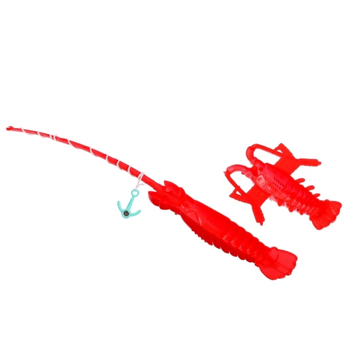 Рыбалка магнитная «Морские рыбки», 1 удочка, 10 рыбок, цвета МИКС Рыбалка магнитная «Морские рыбки», 1 удочка, 10 рыбок, цвета МИКС