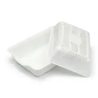 Туалет глубокий с сеткой 36&times;25&times;9 см, белый