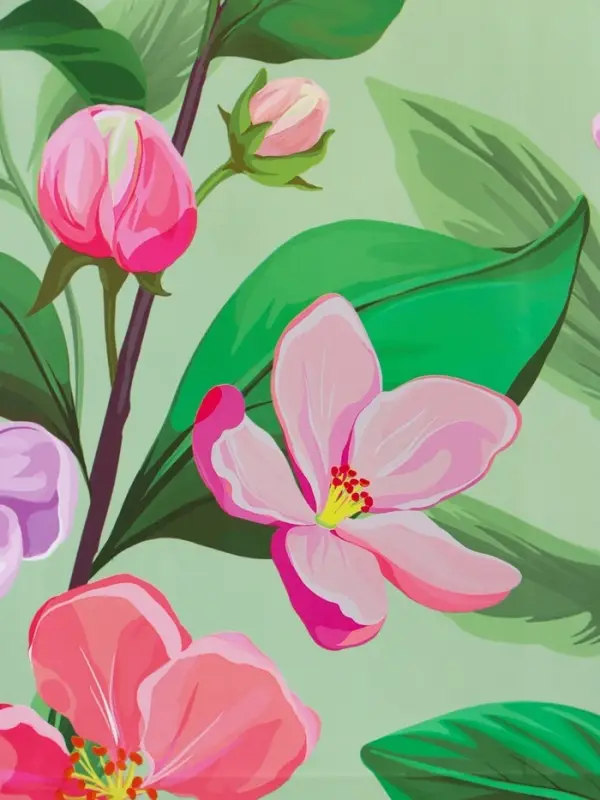 Пакет подарочный "Весеннее признание" ламинированный 26 х 12 х 32 см