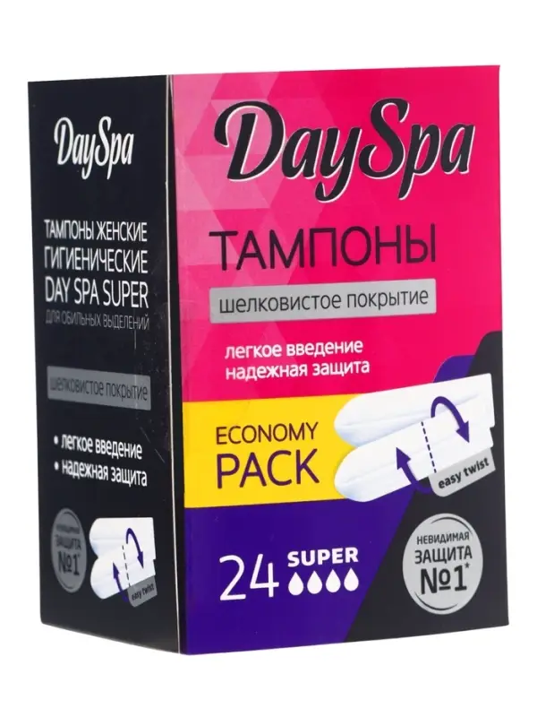 Тампоны Day Spa super, 24 шт.