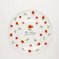 Тарелка стеклянная &laquo;Все цветы для тебя&raquo;, 19.6 см
