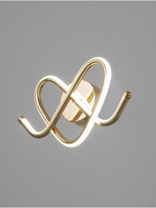 Бра Willa 14Вт LED 4000-6000К золото 38х18х10см