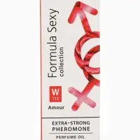 Парфюмерное масло женское с феромонами Formula Sexy Collection Amour W113, 8 мл (по мотивам Amor Amor (Cacharel)